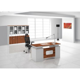 55"W Contemporary Computer Desk